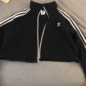 Adidas cut off jacket